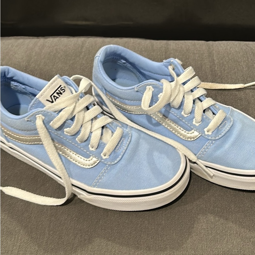 Vans Sky Blue Canvas Sneakers